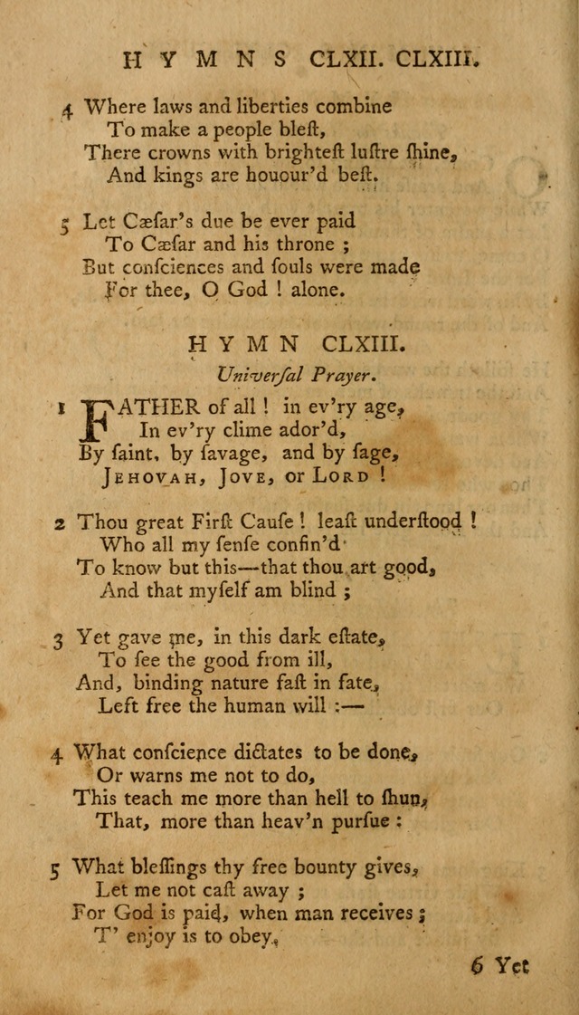 A Collection of Psalms and Hymns for Public Worship page 162
