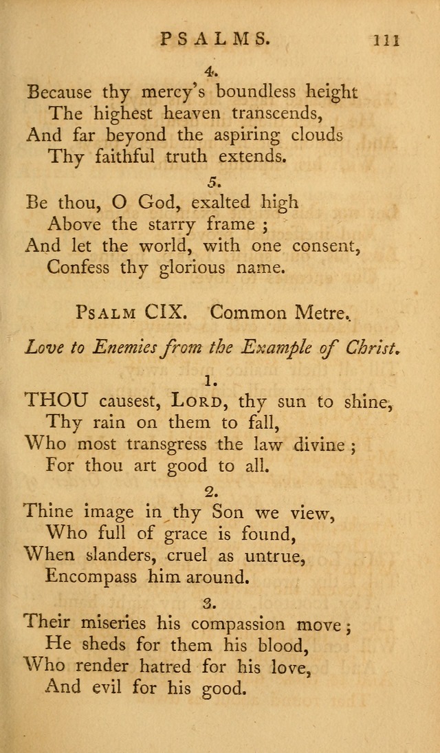 A Collection of Psalms and Hymns for Publick Worship (2nd ed.) page 111