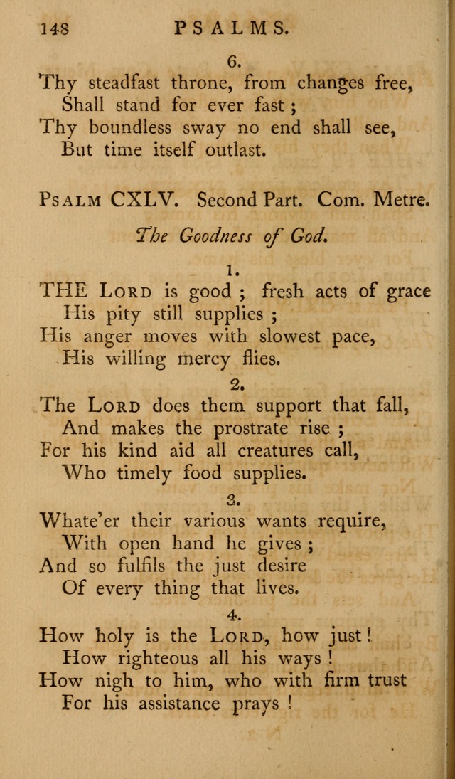 A Collection of Psalms and Hymns for Publick Worship (2nd ed.) page 148