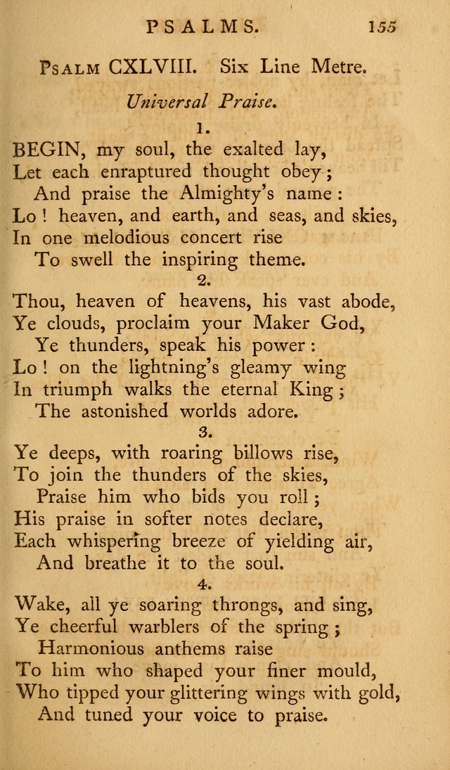 A Collection of Psalms and Hymns for Publick Worship (2nd ed.) page 155