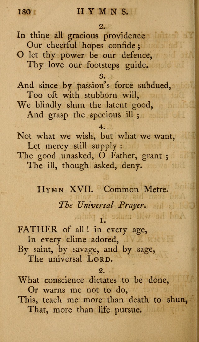 A Collection of Psalms and Hymns for Publick Worship (2nd ed.) page 180