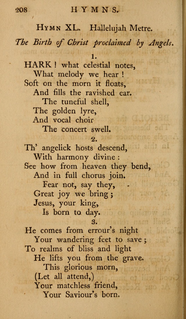 A Collection of Psalms and Hymns for Publick Worship (2nd ed.) page 208