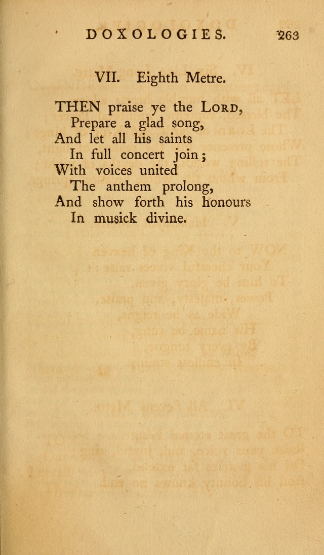 A Collection of Psalms and Hymns for Publick Worship (2nd ed.) page 263