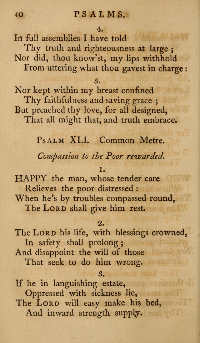 A Collection of Psalms and Hymns for Publick Worship (2nd ed.) page 40