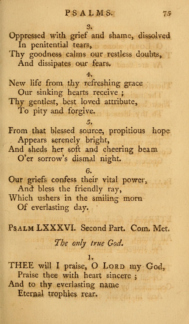 A Collection of Psalms and Hymns for Publick Worship (2nd ed.) page 75