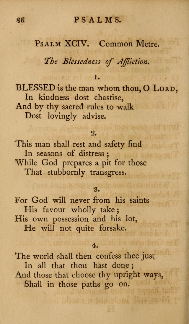 A Collection of Psalms and Hymns for Publick Worship (2nd ed.) page 86