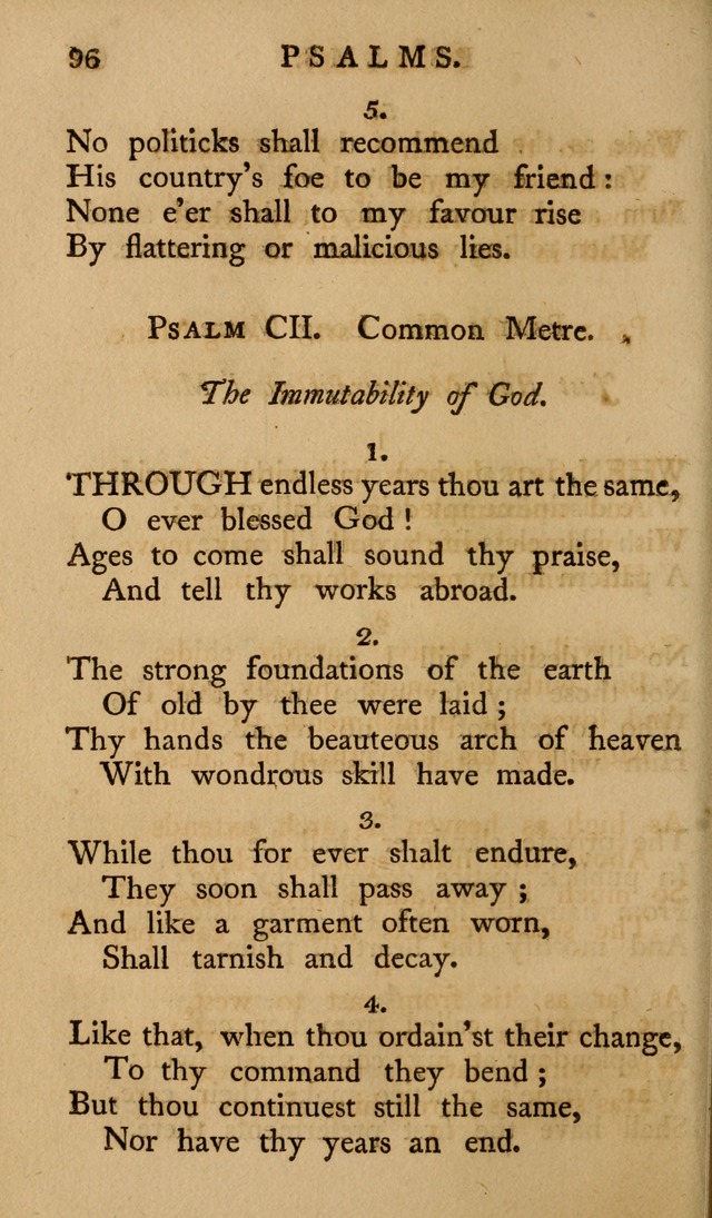 A Collection of Psalms and Hymns for Publick Worship (2nd ed.) page 96