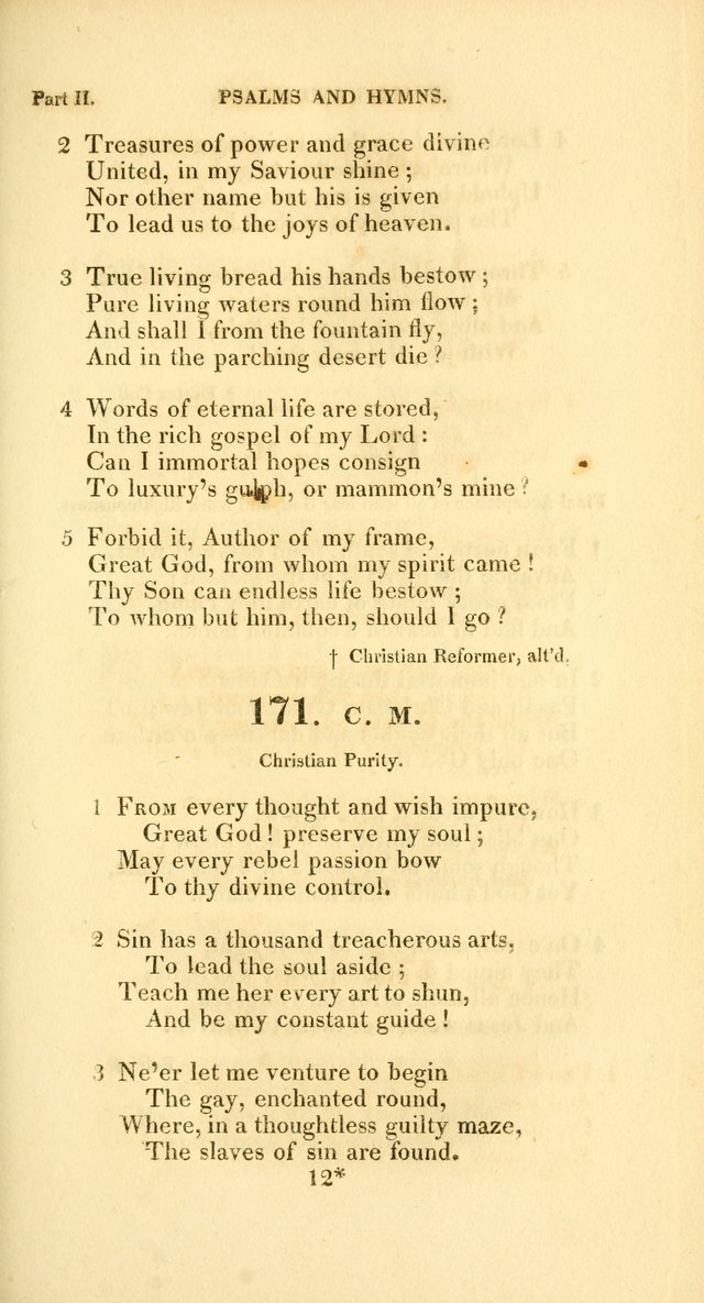 A Collection of Psalms and Hymns, for Social and Private Worship page 144