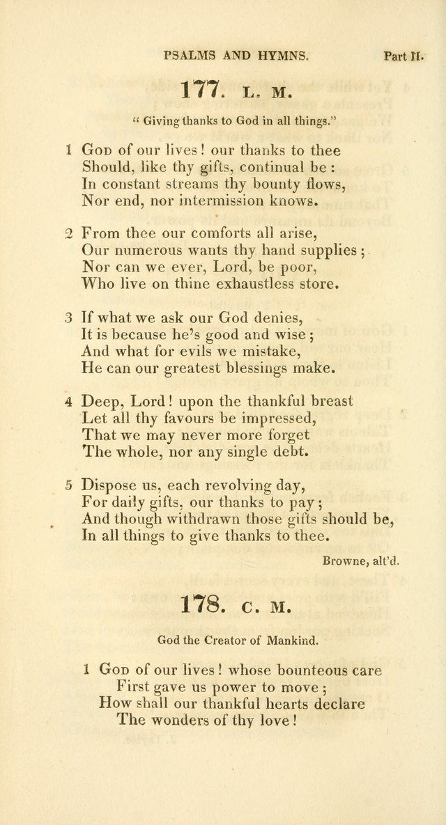 A Collection of Psalms and Hymns, for Social and Private Worship page 149