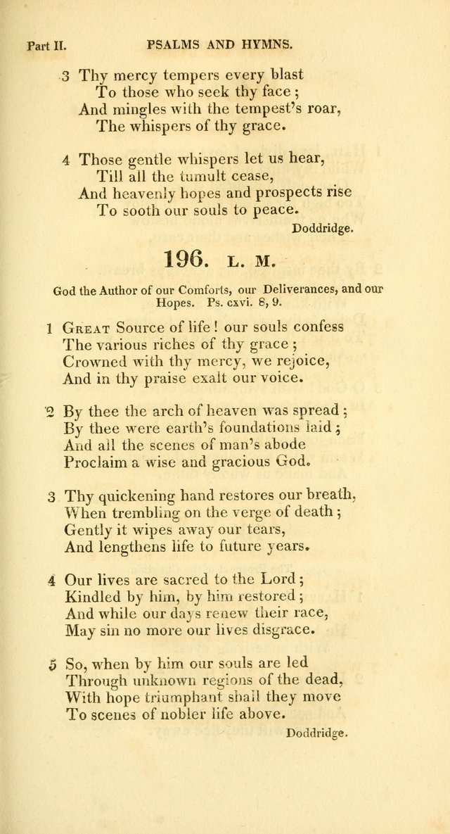 A Collection of Psalms and Hymns, for Social and Private Worship page 162