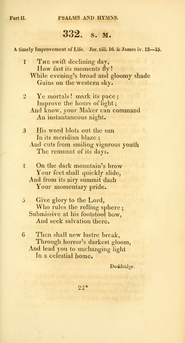 A Collection of Psalms and Hymns, for Social and Private Worship page 264