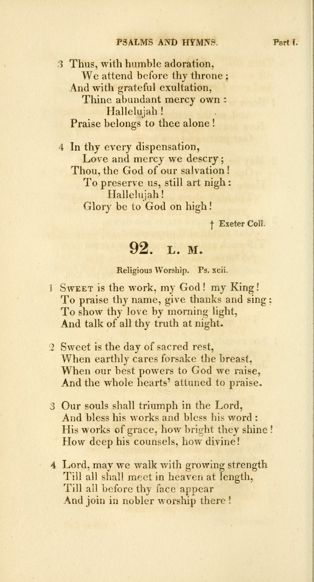 A Collection of Psalms and Hymns, for Social and Private Worship page 85