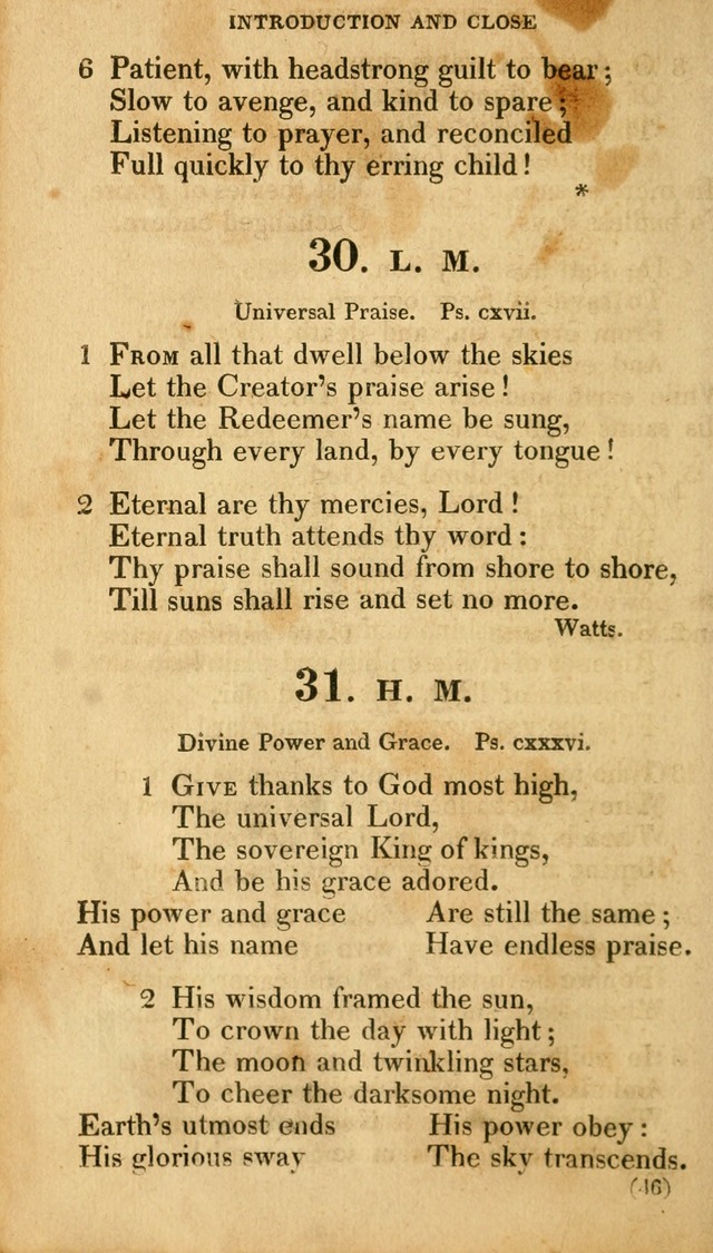 A Collection of Psalms and hymns, for social and private worship page 55