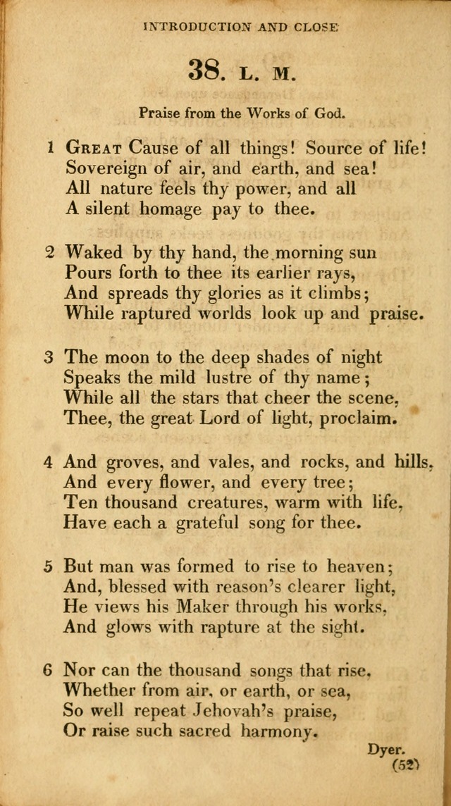 A Collection of Psalms and hymns, for social and private worship page 61