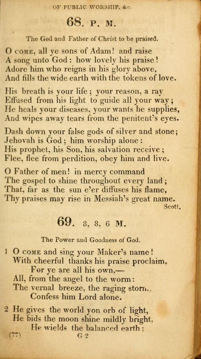 A Collection of Psalms and hymns, for social and private worship page 86