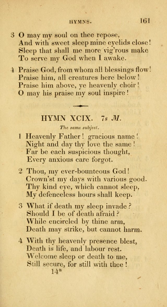 A Collection of Psalms and Hymns for Social and Private Worship page 161