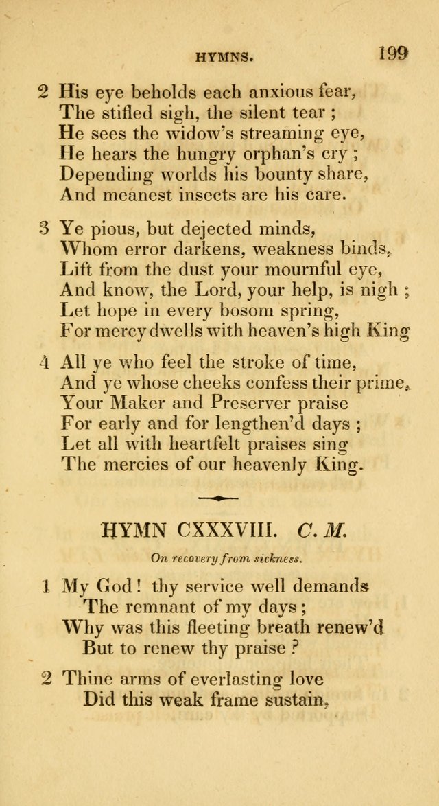 A Collection of Psalms and Hymns for Social and Private Worship page 199