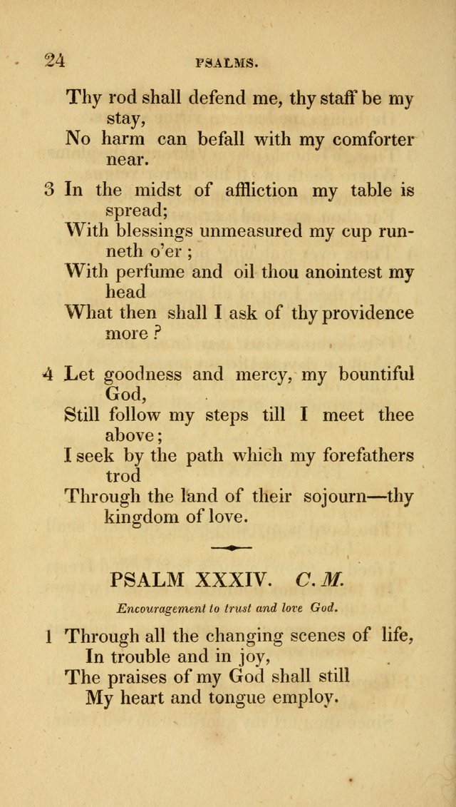 A Collection of Psalms and Hymns for Social and Private Worship page 24
