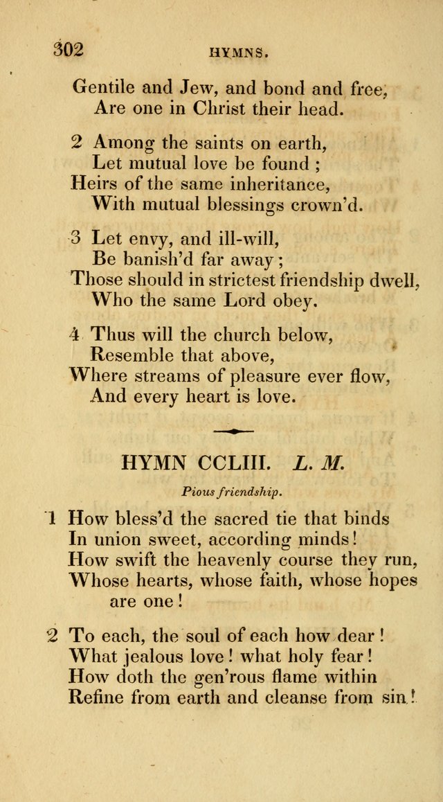 A Collection of Psalms and Hymns for Social and Private Worship page 302