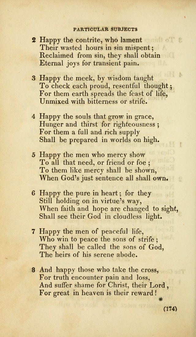 A Collection of Psalms and Hymns, for Social and Private Worship (Rev. ed.  with supplement) page 175