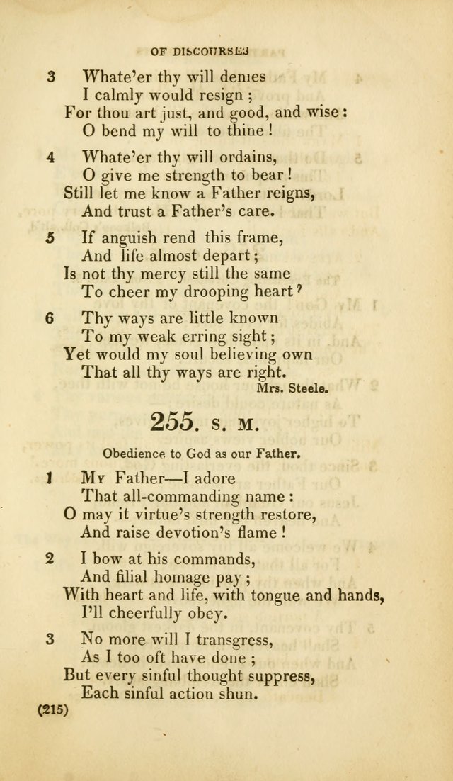 A Collection of Psalms and Hymns, for Social and Private Worship (Rev. ed.  with supplement) page 216