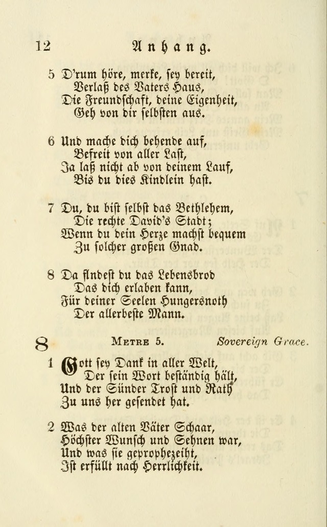 A Collection of Psalms, Hymns, and Spiritual Songs: suited to the various occasions of public worship and private devotion of the church of Christ: with an appendix of  German hymns page 396
