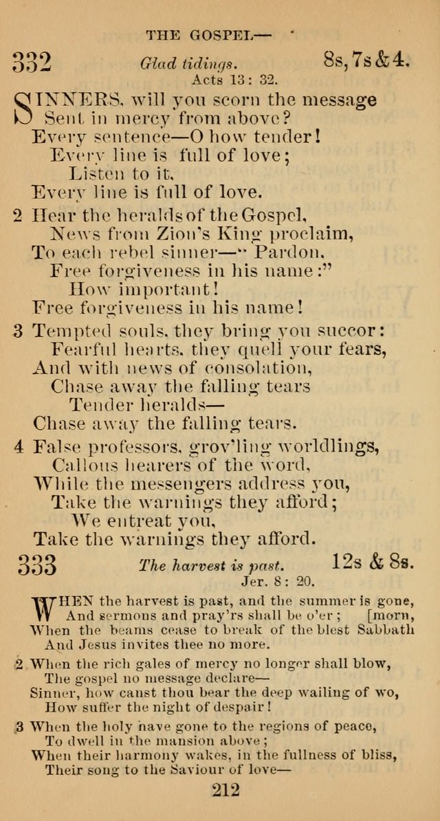A Collection of Psalms, Hymns and Spiritual Songs; suited to the various kinds of Christian worship; and especially designed for and adapted to the Fraternity of the Brethren... page 219