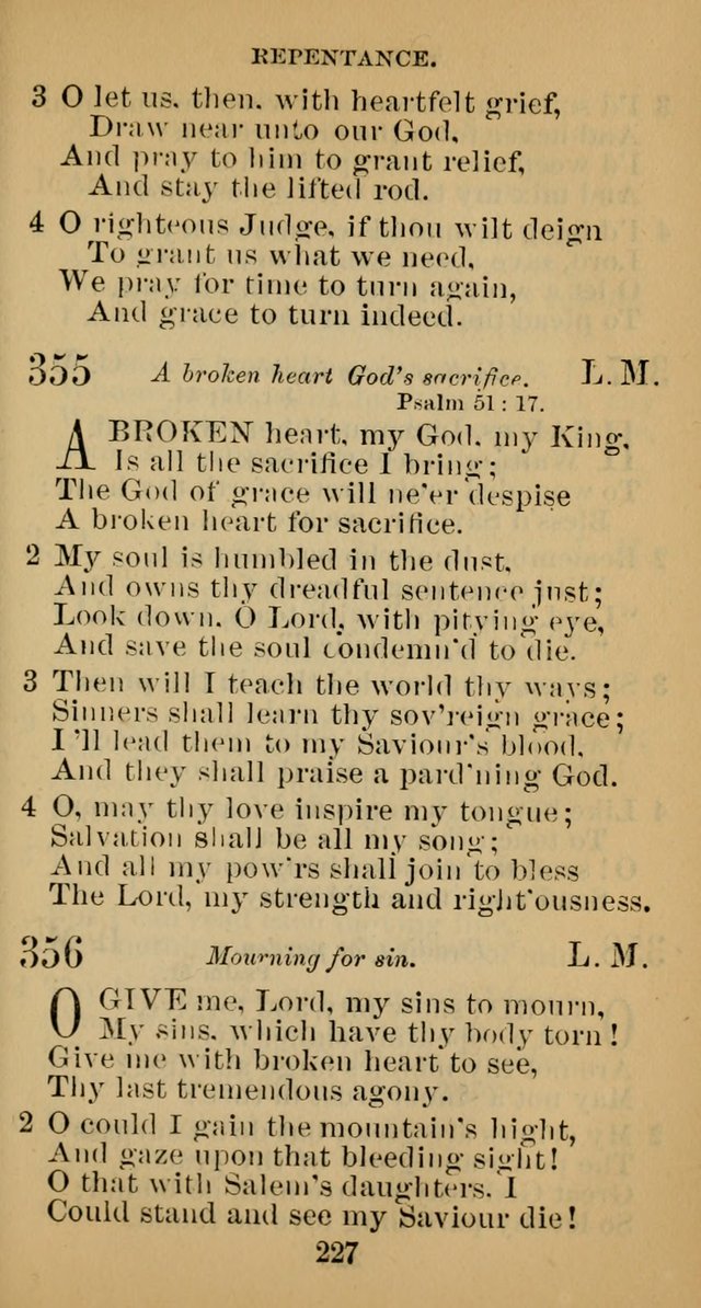A Collection of Psalms, Hymns and Spiritual Songs; suited to the various kinds of Christian worship; and especially designed for and adapted to the Fraternity of the Brethren... page 234