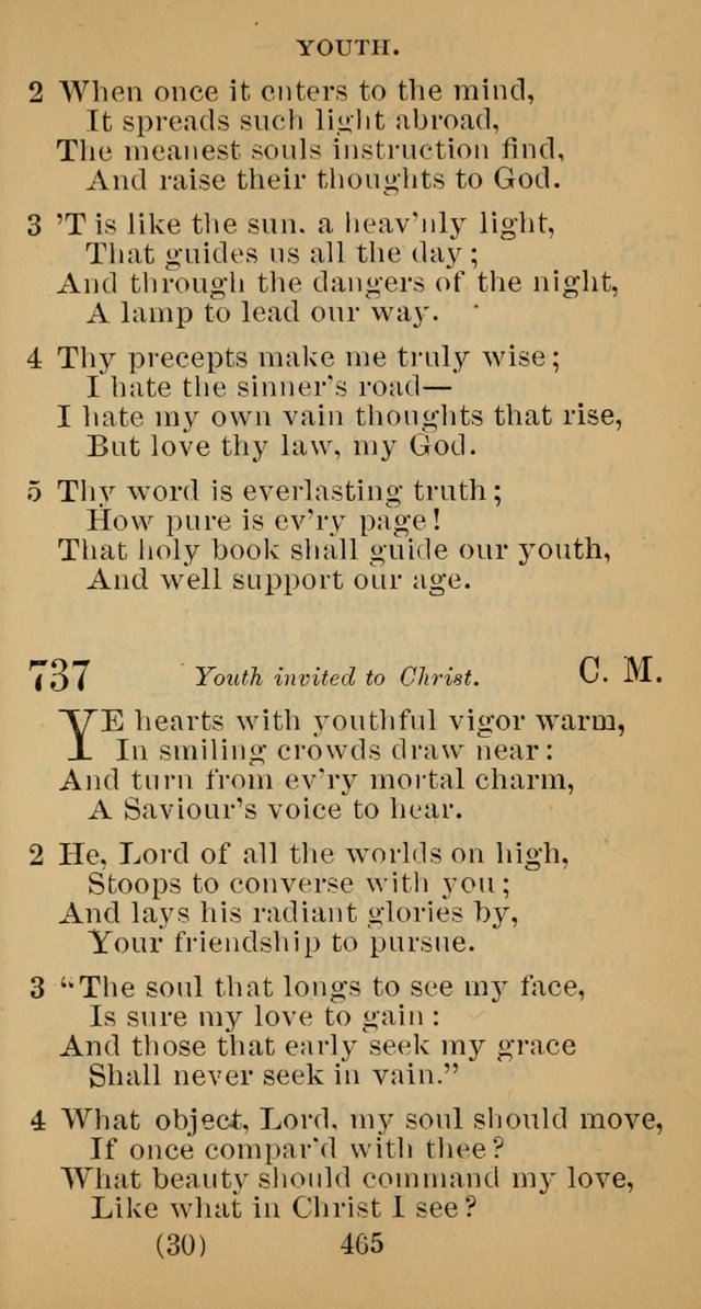 A Collection of Psalms, Hymns and Spiritual Songs; suited to the various kinds of Christian worship; and especially designed for and adapted to the Fraternity of the Brethren... page 472