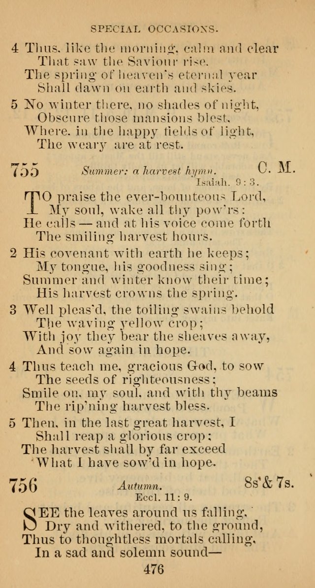 A Collection of Psalms, Hymns and Spiritual Songs; suited to the various kinds of Christian worship; and especially designed for and adapted to the Fraternity of the Brethren... page 483