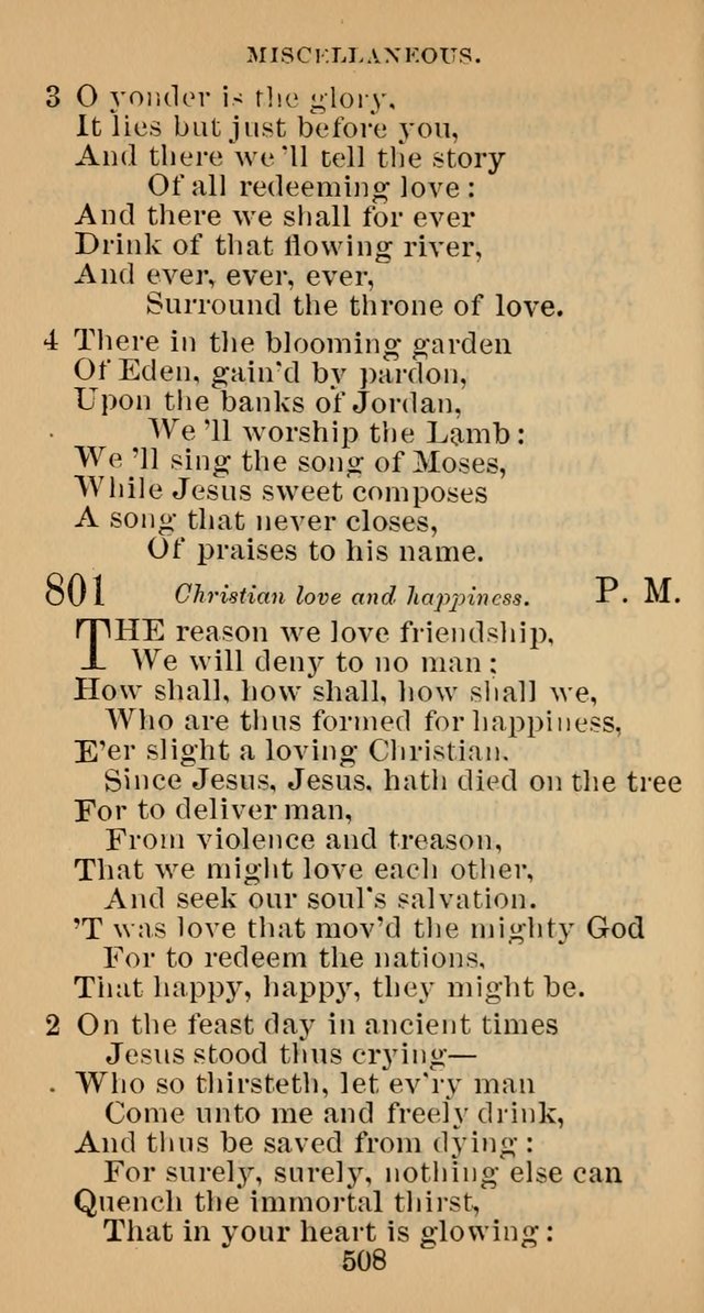 A Collection of Psalms, Hymns and Spiritual Songs; suited to the various kinds of Christian worship; and especially designed for and adapted to the Fraternity of the Brethren... page 515
