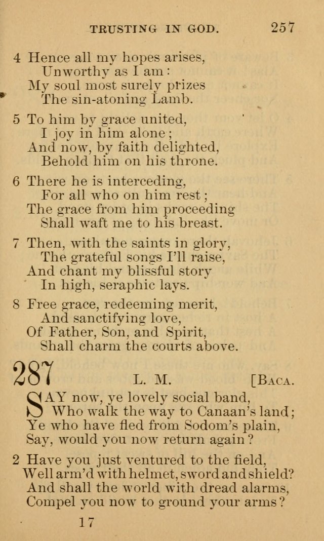 A Collection of Psalms and Hymns: suited to the various occasions of public worship and private devotion page 257