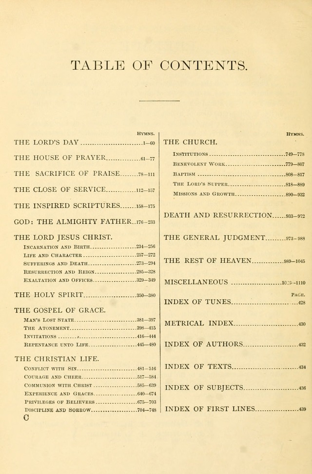 Cumberland Presbyterian hymnal: a selection of spiritual songs for use in the Cumberland Presbyterian Church page 13