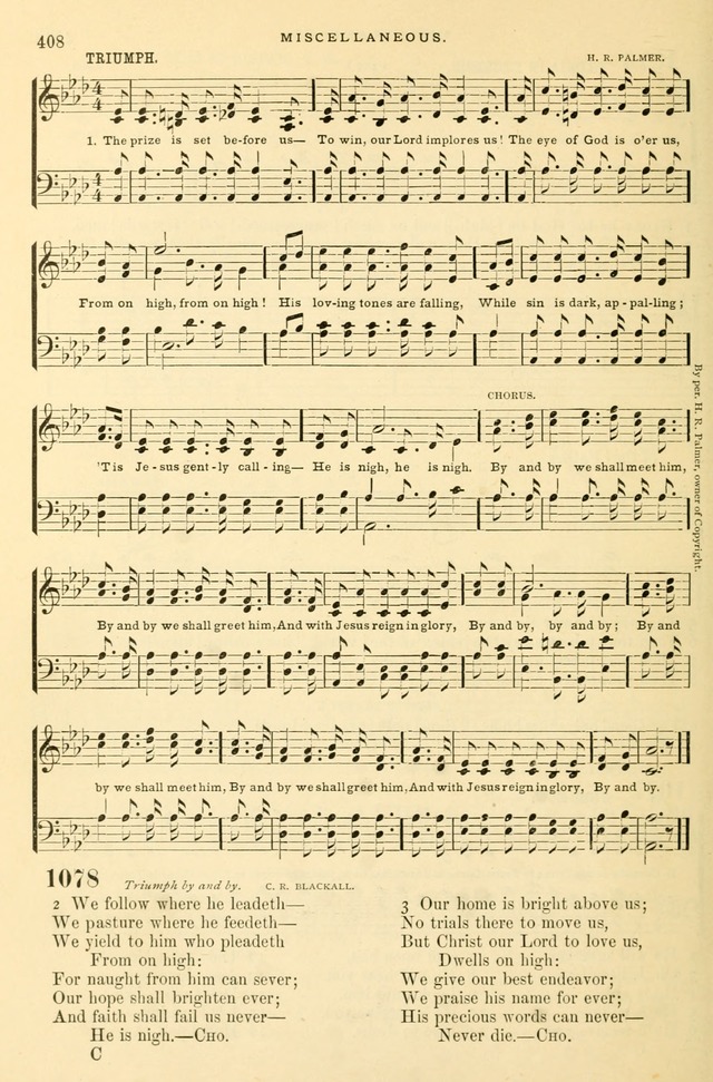 Cumberland Presbyterian hymnal: a selection of spiritual songs for use in the Cumberland Presbyterian Church page 421