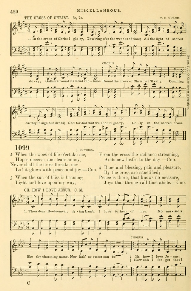 Cumberland Presbyterian hymnal: a selection of spiritual songs for use in the Cumberland Presbyterian Church page 433