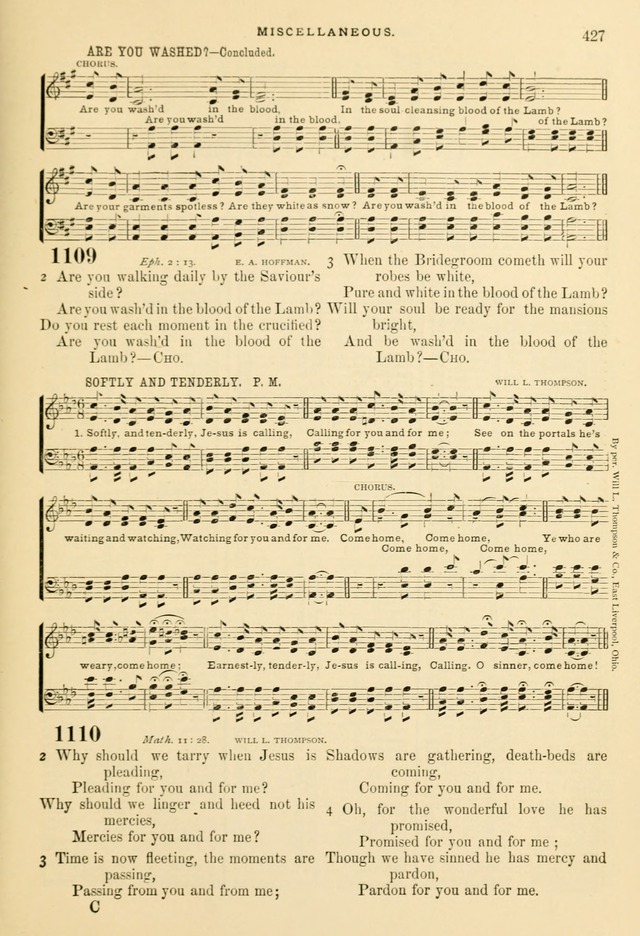 Cumberland Presbyterian hymnal: a selection of spiritual songs for use in the Cumberland Presbyterian Church page 440