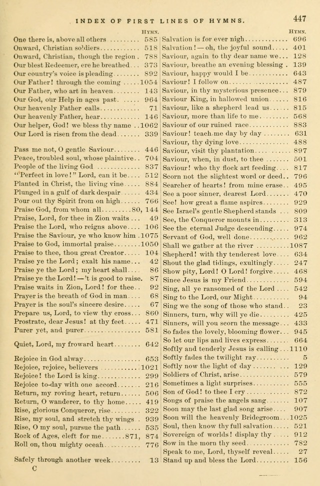 Cumberland Presbyterian hymnal: a selection of spiritual songs for use in the Cumberland Presbyterian Church page 460
