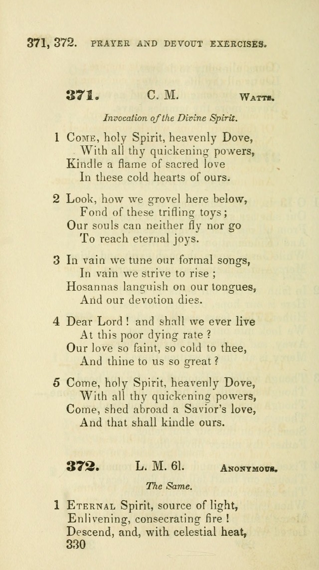 A Collection of Psalms and Hymns for the use of Universalist Societies and Families (13th ed.) page 330
