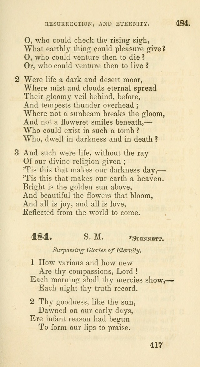 A Collection of Psalms and Hymns for the use of Universalist Societies and Families (13th ed.) page 417