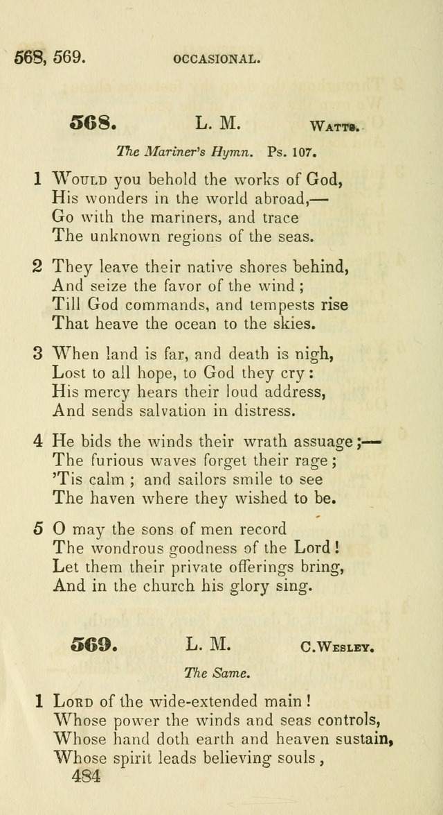 A Collection of Psalms and Hymns for the use of Universalist Societies and Families (13th ed.) page 486