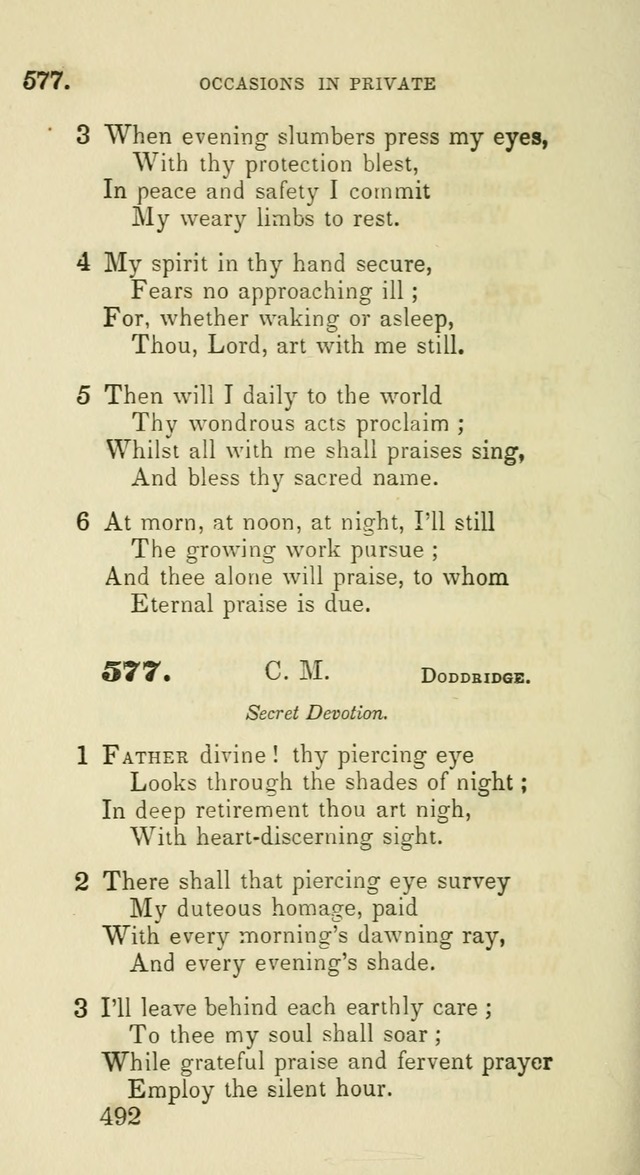 A Collection of Psalms and Hymns for the use of Universalist Societies and Families (13th ed.) page 494