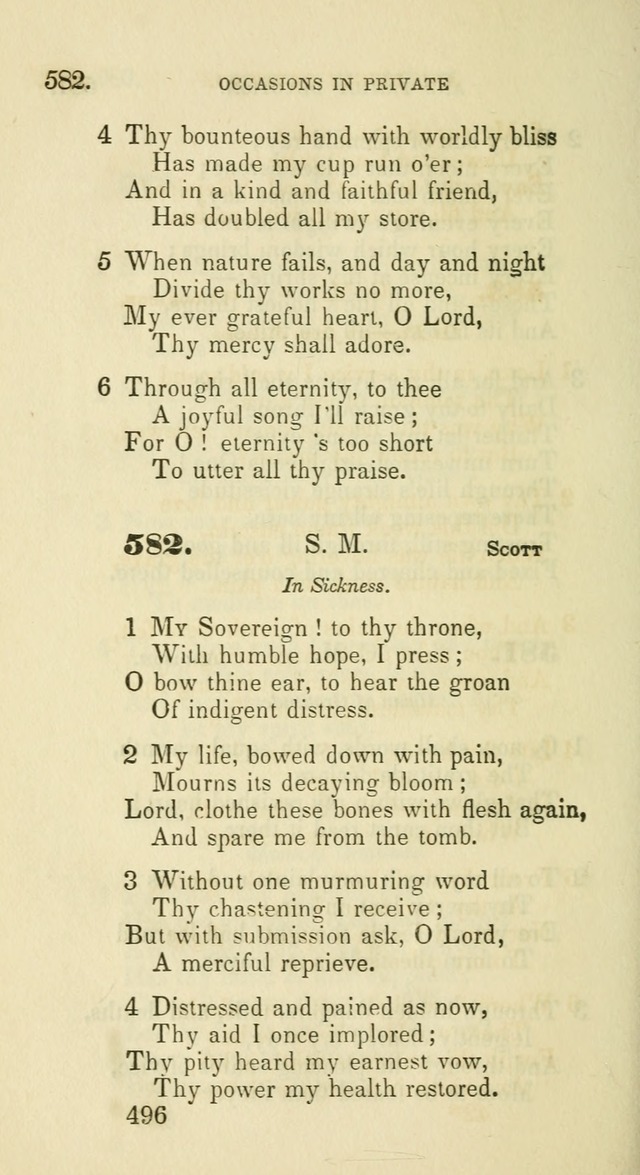 A Collection of Psalms and Hymns for the use of Universalist Societies and Families (13th ed.) page 498