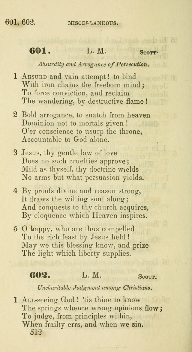 A Collection of Psalms and Hymns for the use of Universalist Societies and Families (13th ed.) page 514