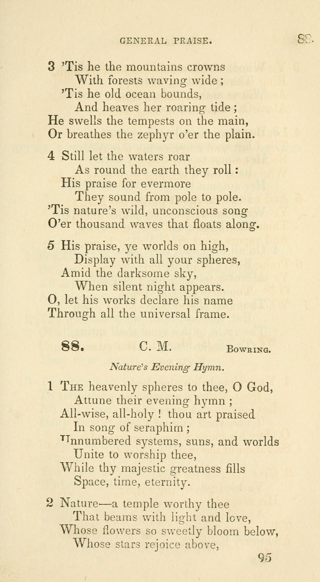 A Collection of Psalms and Hymns for the use of Universalist Societies and Families (13th ed.) page 93
