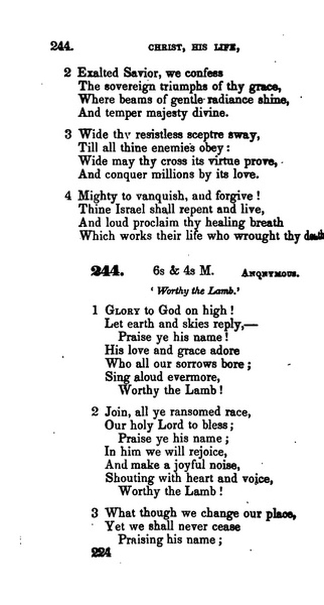 A Collection of Psalms and Hymns for the Use of Universalist Societies and Families 16ed.   page 225