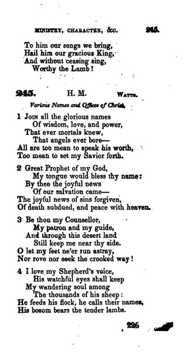 A Collection of Psalms and Hymns for the Use of Universalist Societies and Families 16ed.   page 226