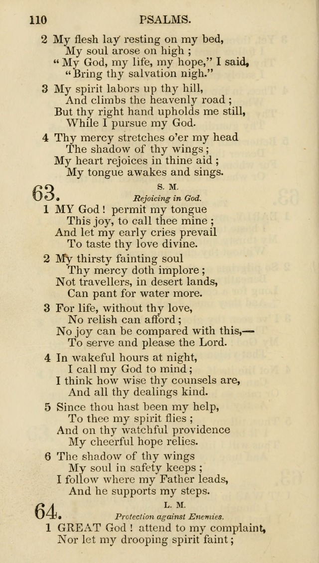 Church Psalmist: or psalms and hymns for the public, social and private use of evangelical Christians (5th ed.) page 112