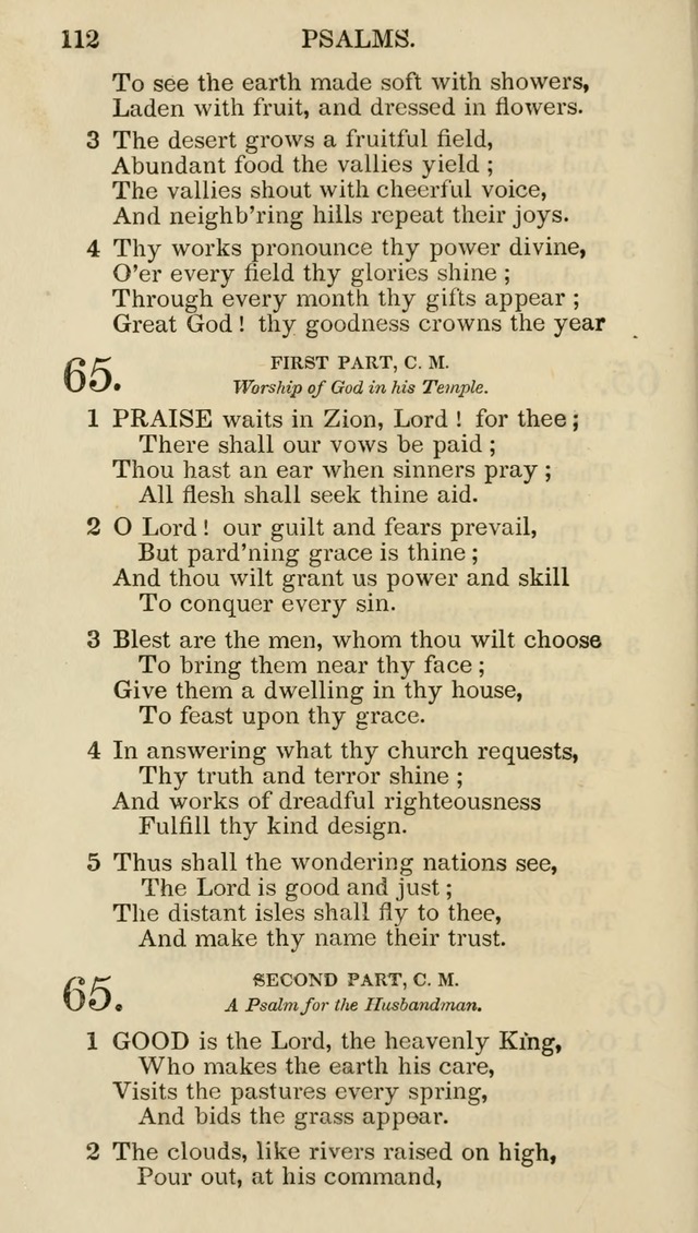 Church Psalmist: or psalms and hymns for the public, social and private use of evangelical Christians (5th ed.) page 114