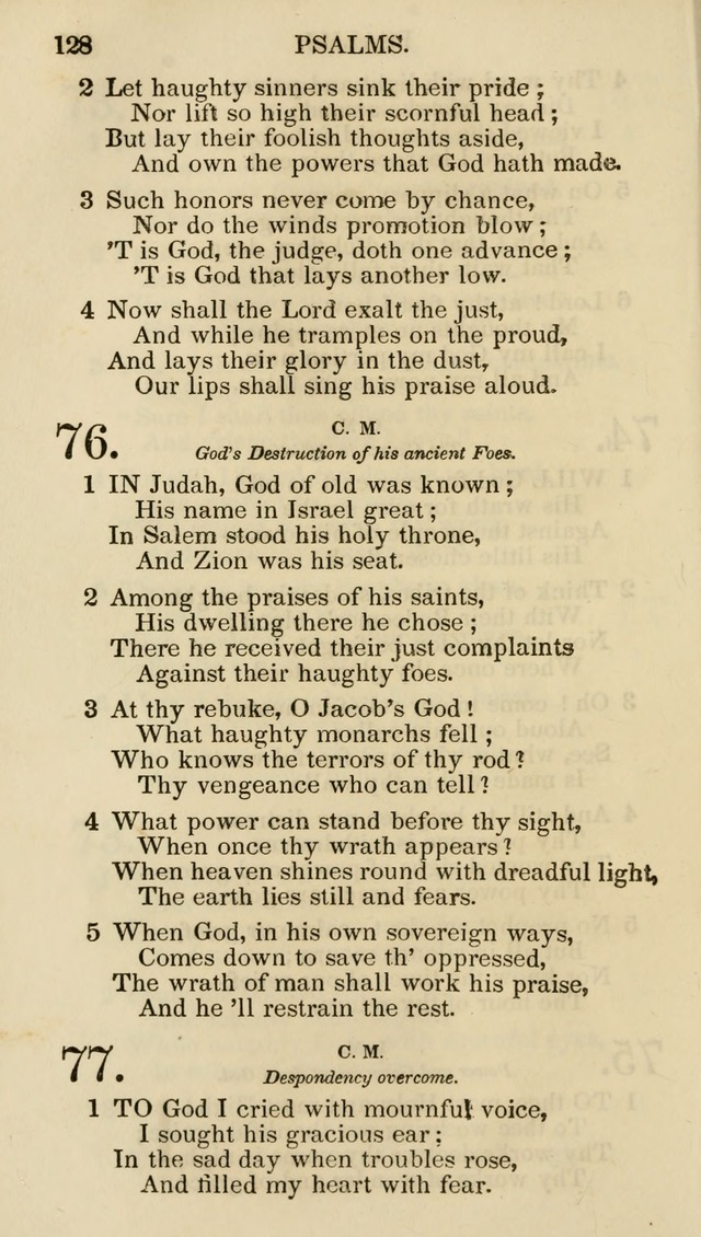 Church Psalmist: or psalms and hymns for the public, social and private use of evangelical Christians (5th ed.) page 130