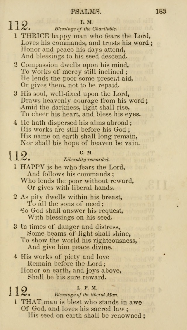 Church Psalmist: or psalms and hymns for the public, social and private use of evangelical Christians (5th ed.) page 185